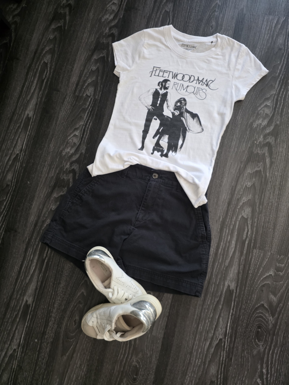 Fleetwood Mac Rumours Graphic Band Tee | White | Size Small - Picture 4 of 4